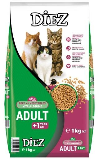 DIEZ Adult with BEEF and VEGETABLES (+1year)